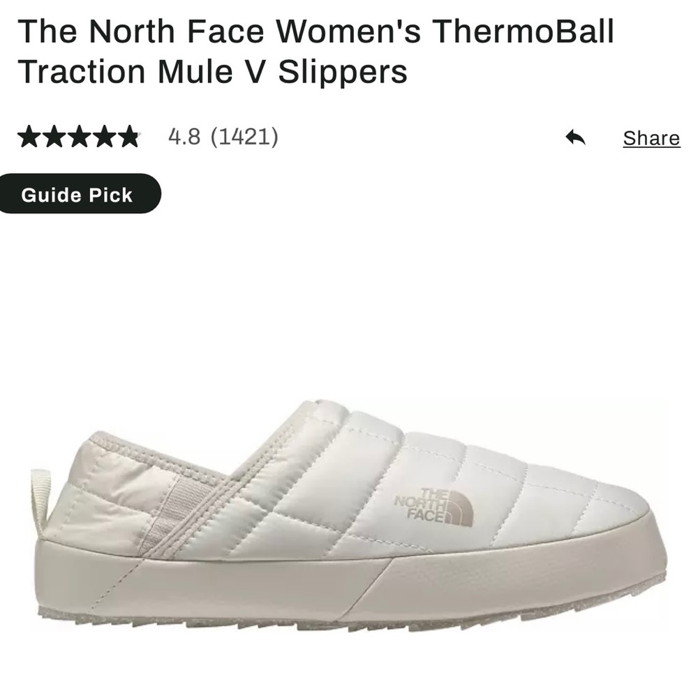North Face Women’s Thermoball Traction Mule V Slippers